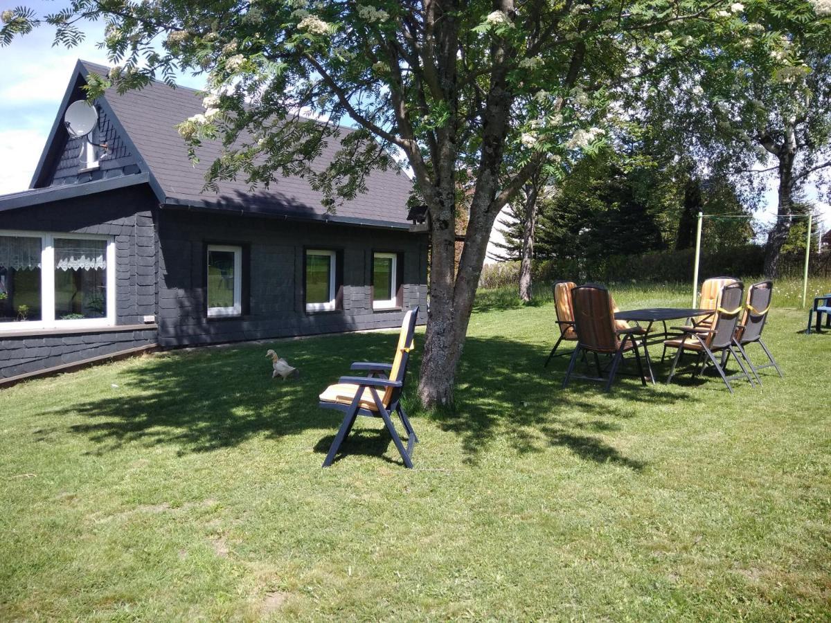 Ferienhaus Rennsteig Mueller Lauscha Esterno foto